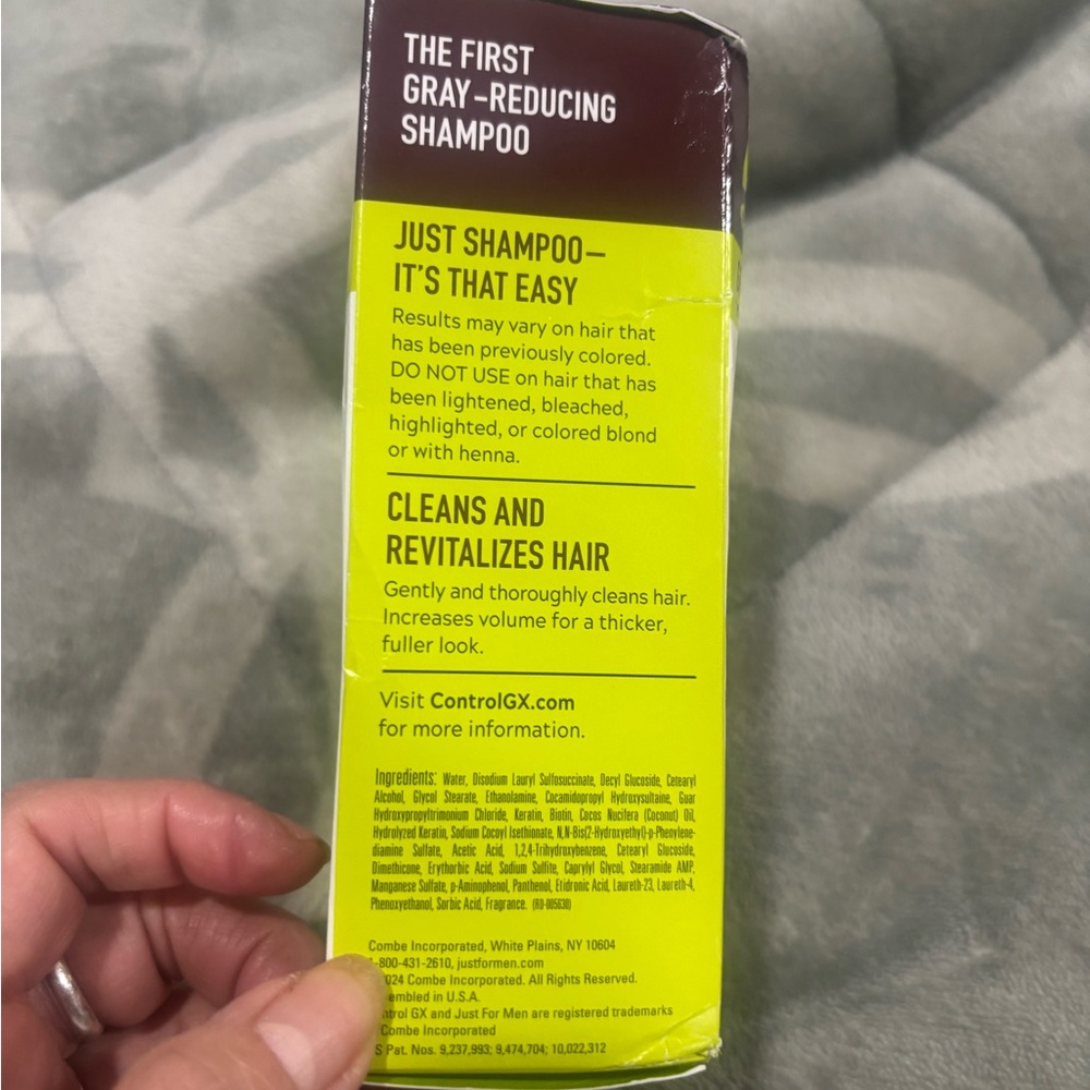 New Control GX Gray-Reducing Shampoo - Black - Picture 5 of 5
